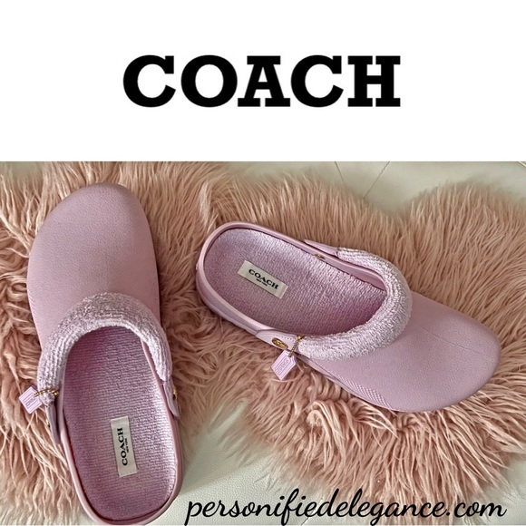NEW Coach Lola Light Violet Purple Clogs Size 11B - Picture 9 of 16